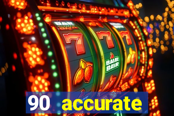 90 accurate football predictions
